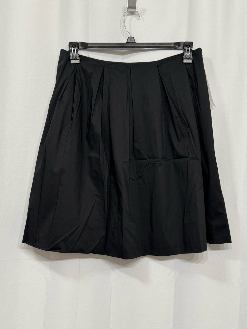 Kenneth Cole NY Women’s Black Pleated Knee Length Fit & Flare Classic Skirt 8
